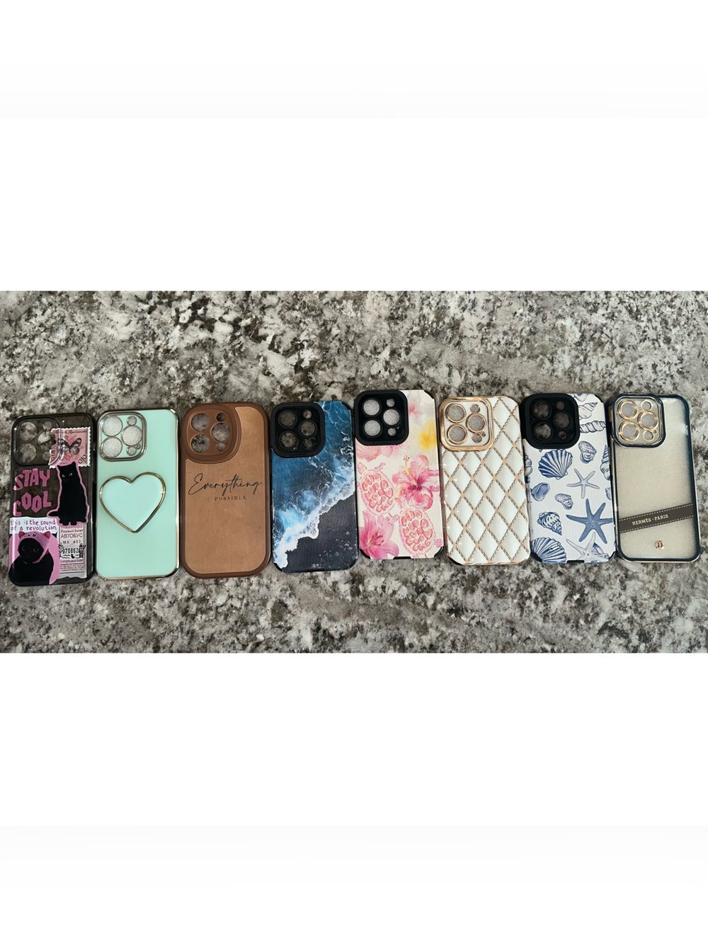 Lot of 8 RANDOM IPHONE 14Pro cases